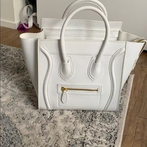 Ainifeel luggage - Genuine leather - white